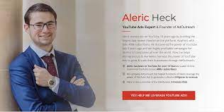 Aleric Heck - YouTube Ads Expert & CEO of AdOutreach